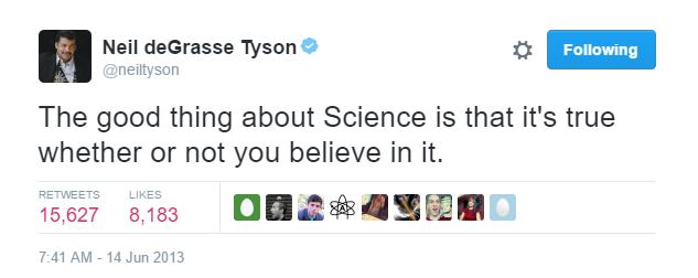 NDT Quote - Science